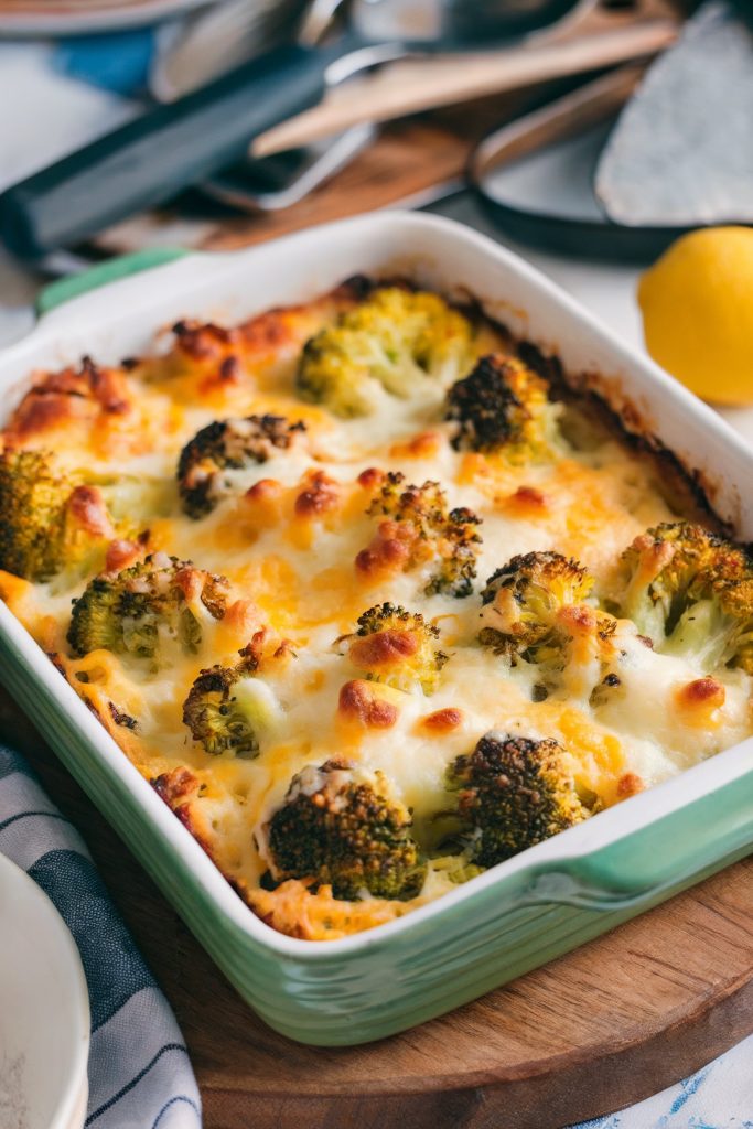 Cheesy Broccoli Bake