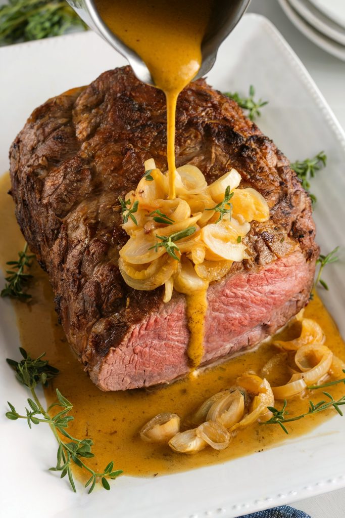 Dijon Shallot Rump Roast