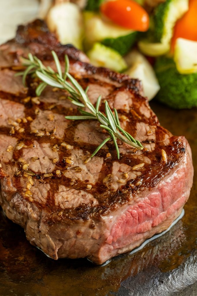 Garlic Rosemary Stone Steak