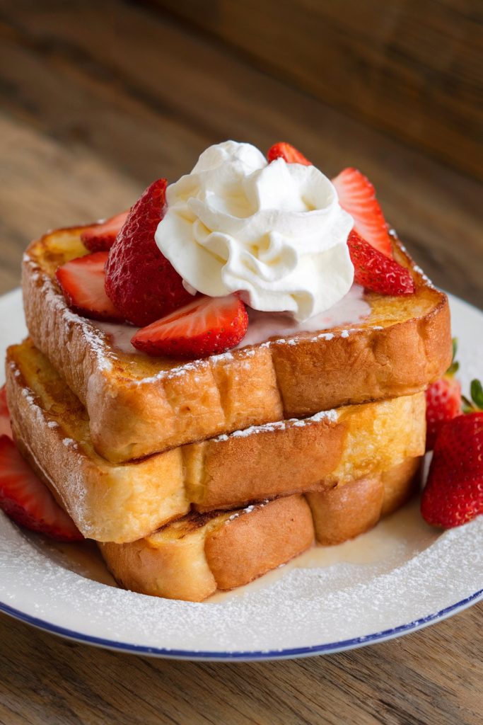 Strawberry and Cream French Toast