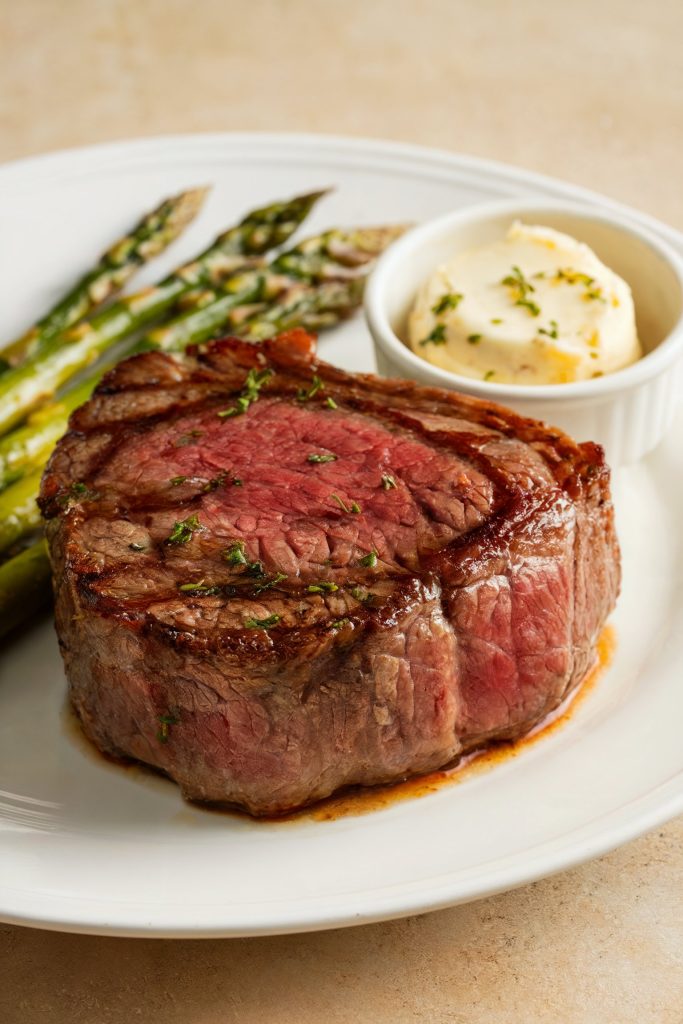 Filet Mignon with Garlic Butter