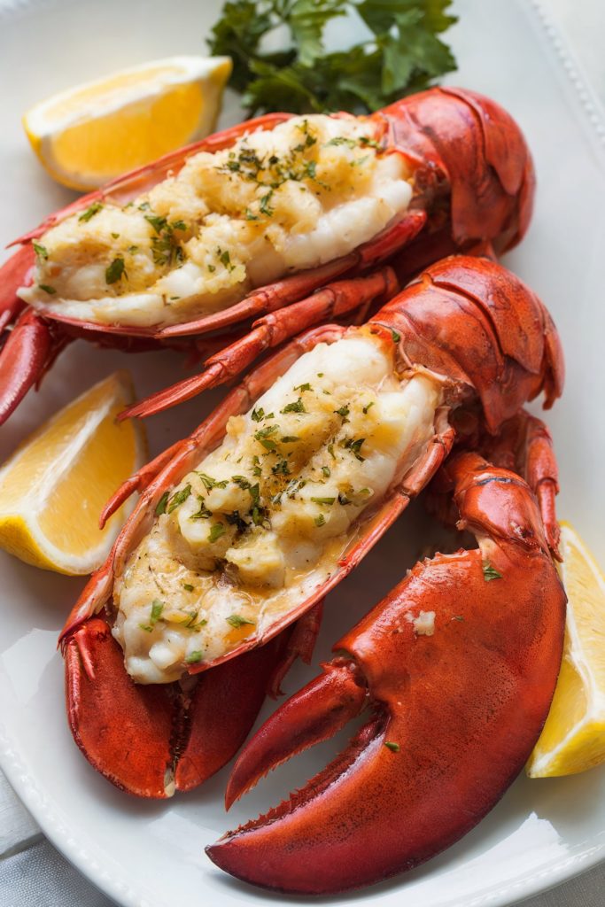 Lemon Garlic Butter Lobster Tails