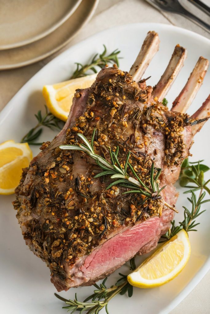 Herb-Crusted Rack of Lamb