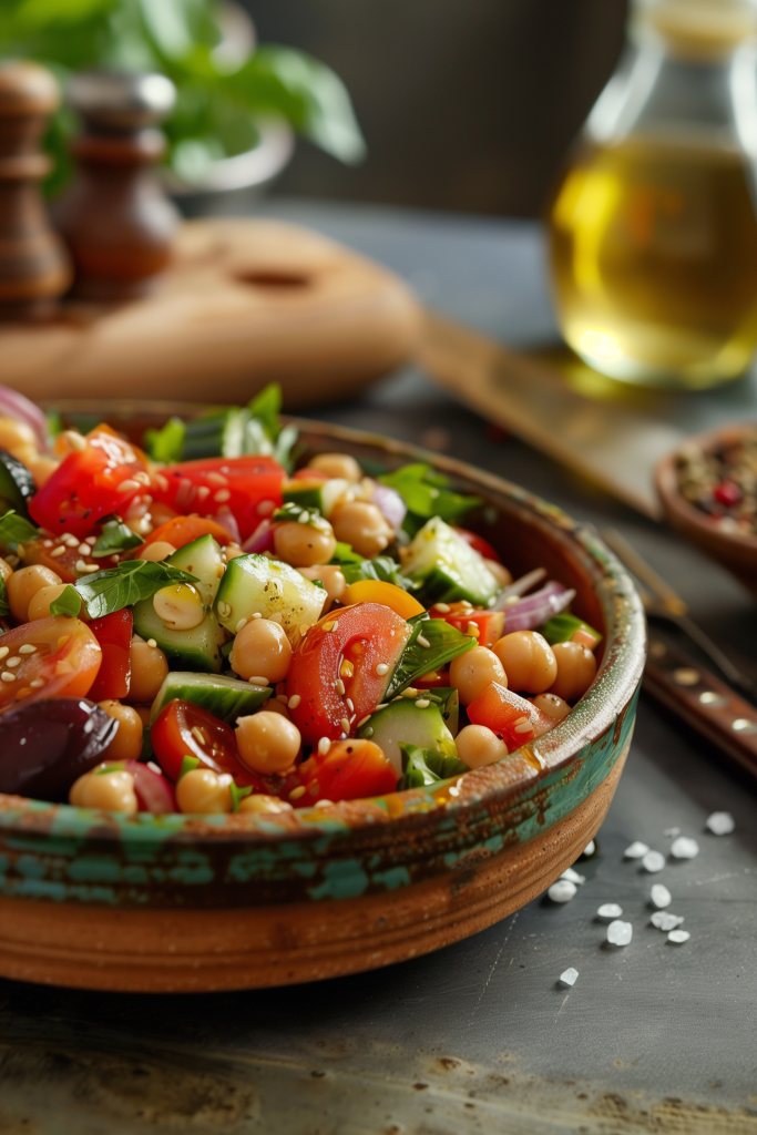 Mediterranean Chickpea Salad