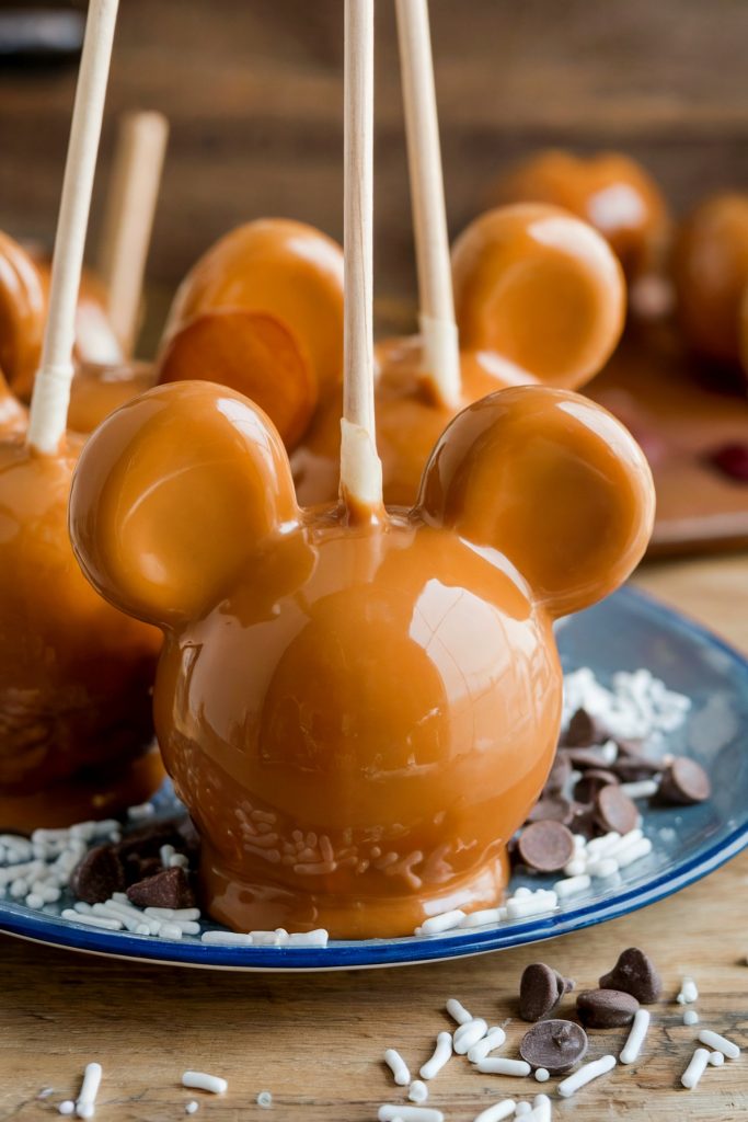 Mickey Caramel Apples