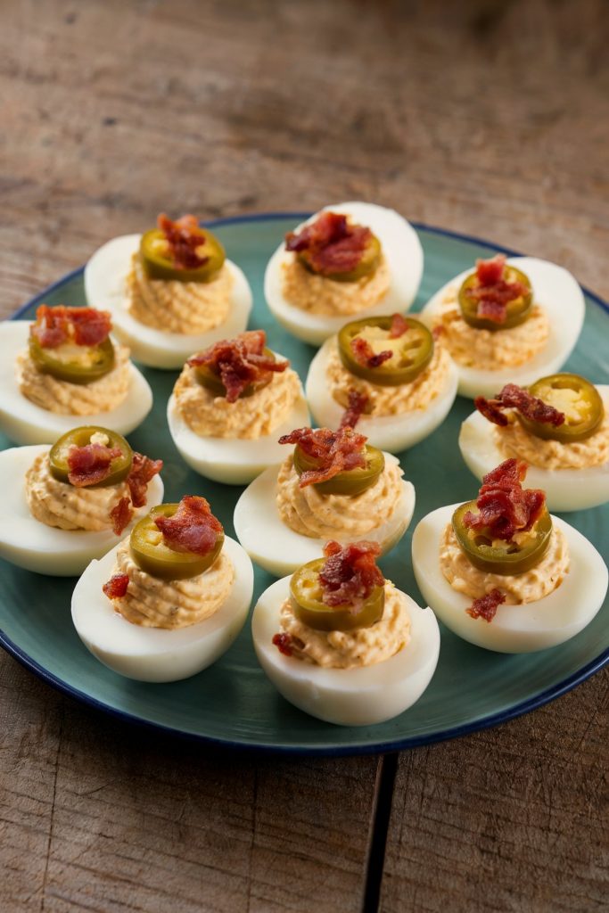 Jalapeño Popper Deviled Eggs