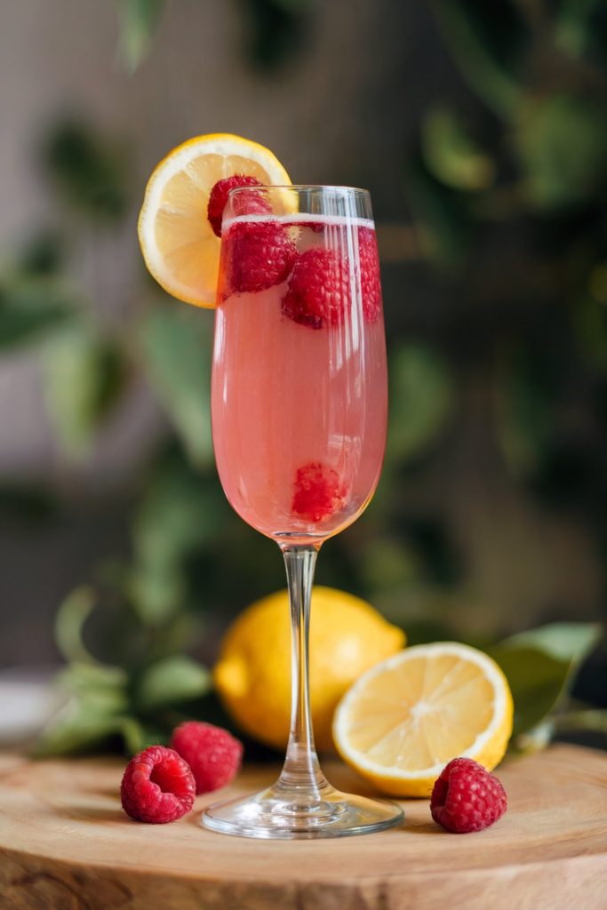 Raspberry Lemon Mimosa