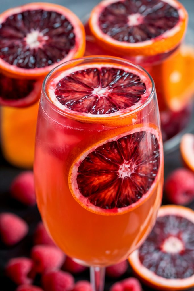 Blood Orange Mimosa