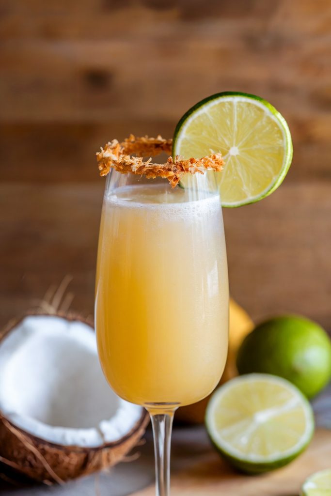 Coconut Lime Mimosa