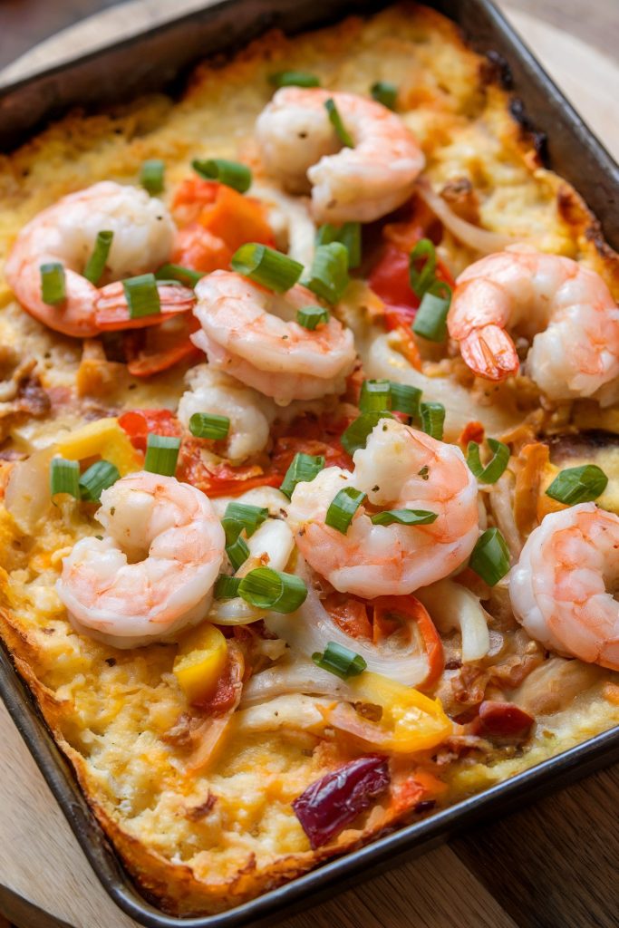 Shrimp and Grits Casserole