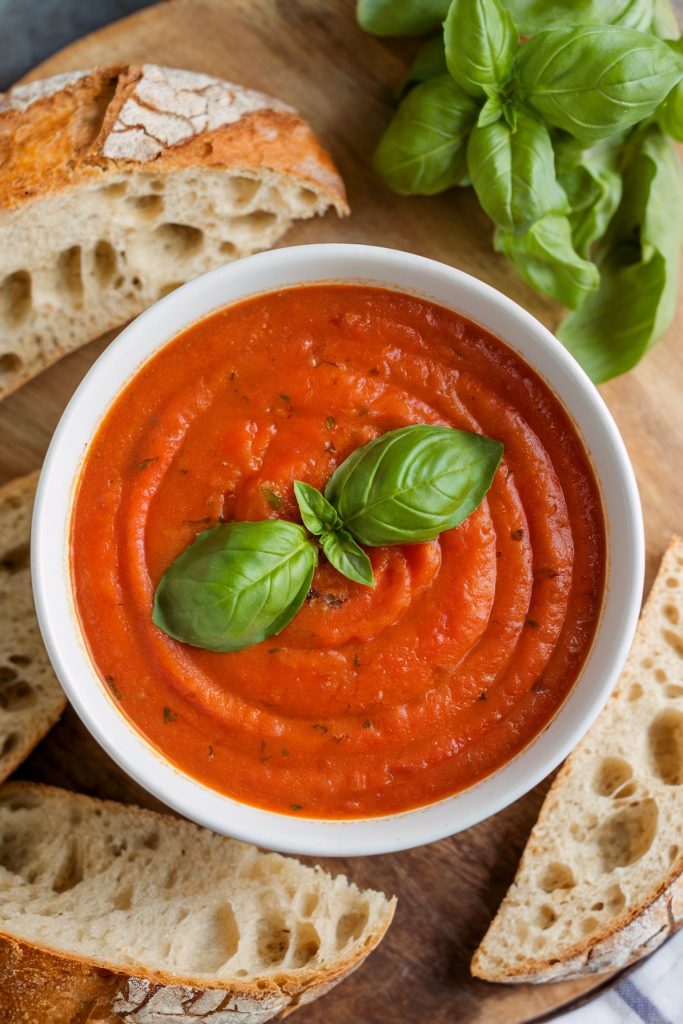 Creamy Tomato Basil Soup
