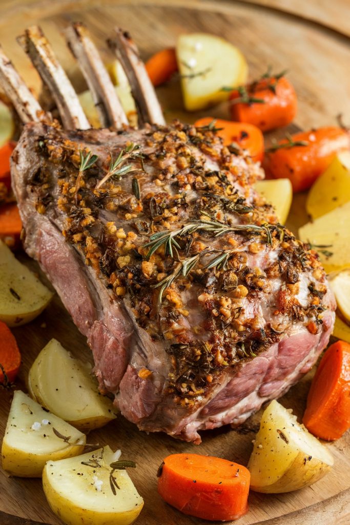 Herb-Crusted Rack of Lamb