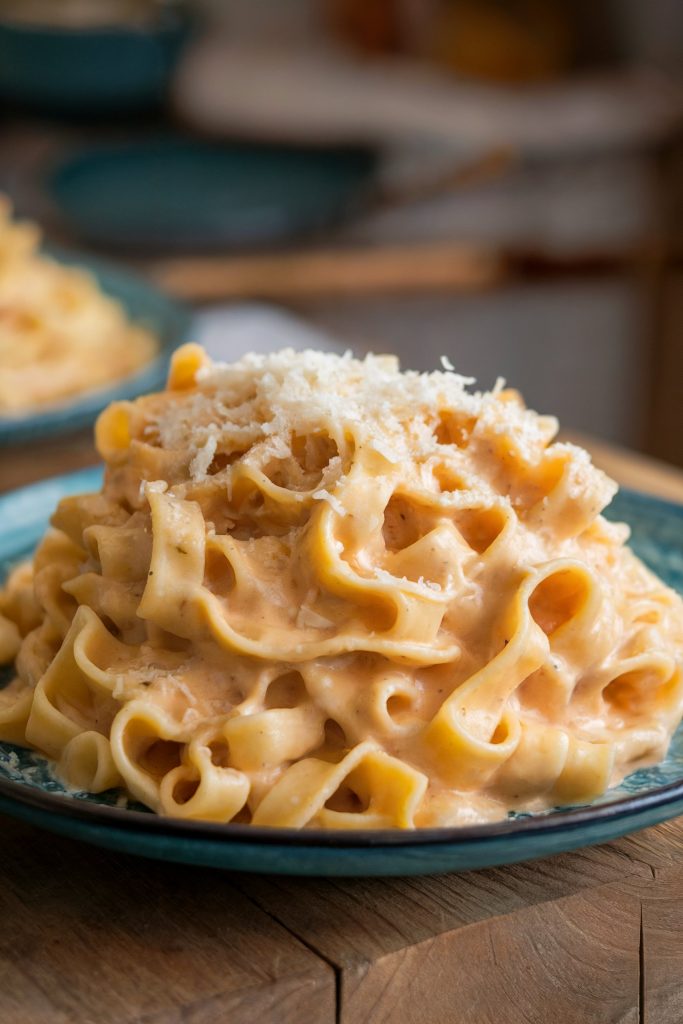 Homemade Fettuccine Alfredo