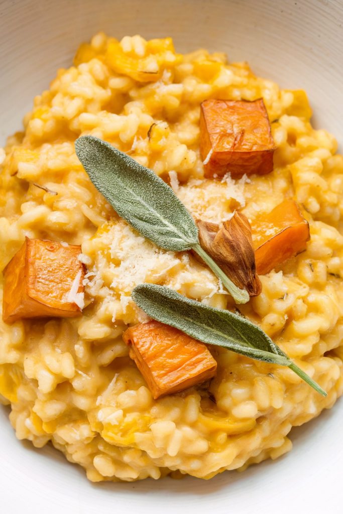 Butternut Squash and Sage Risotto