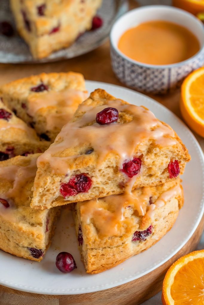 Cranberry Orange Scones