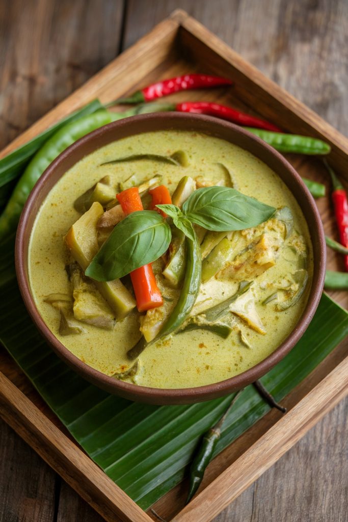 Thai Green Curry With Vegetables