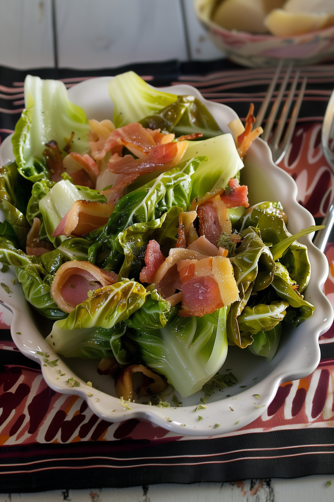 Escarole With Pancetta
