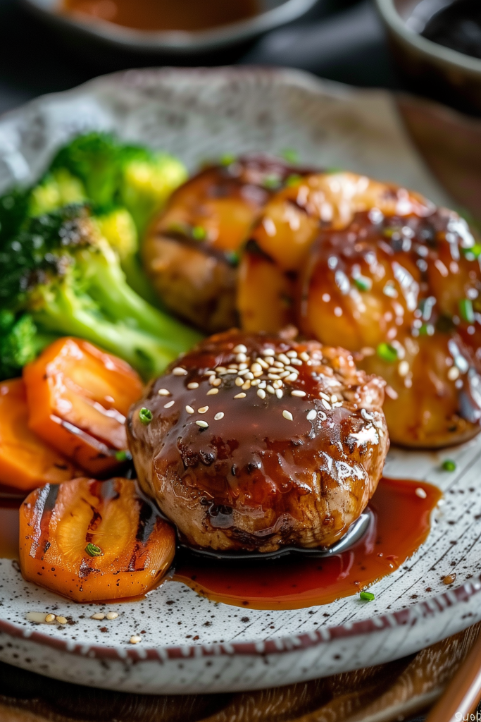 Japanese-Style Hamburger Steak