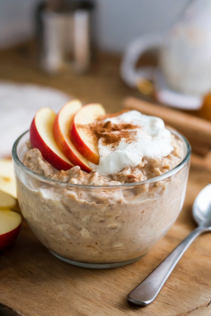 Apple Cinnamon Overnight Oats