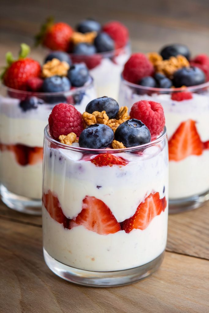 Fruit and Yogurt Parfaits