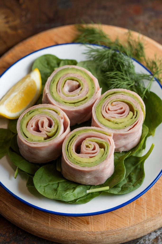 Turkey and Avocado Roll-Ups