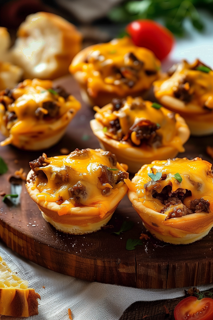 Cheeseburger Cups