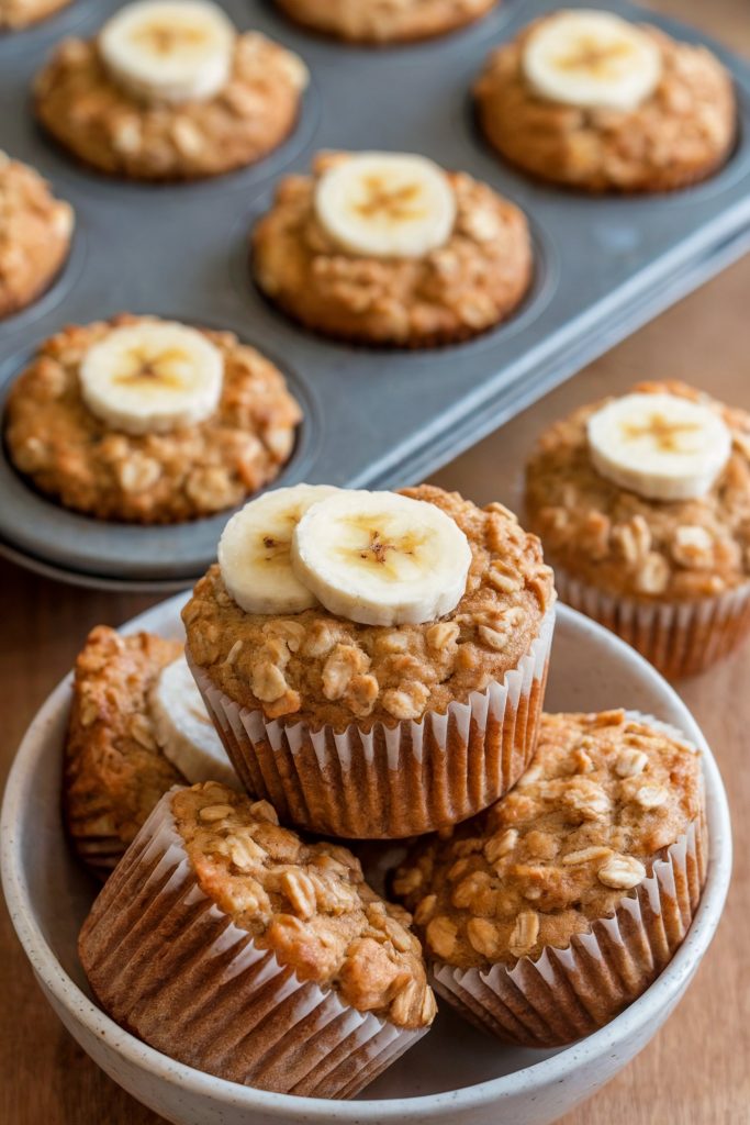 Banana Oat Muffins