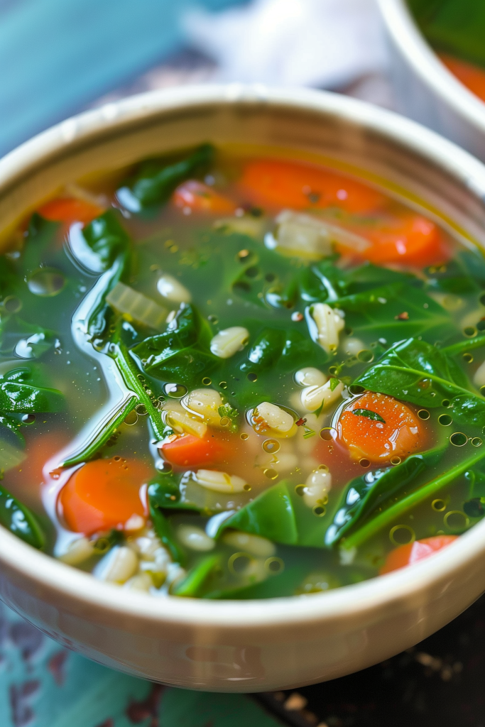 Spinach Vegetable Soup