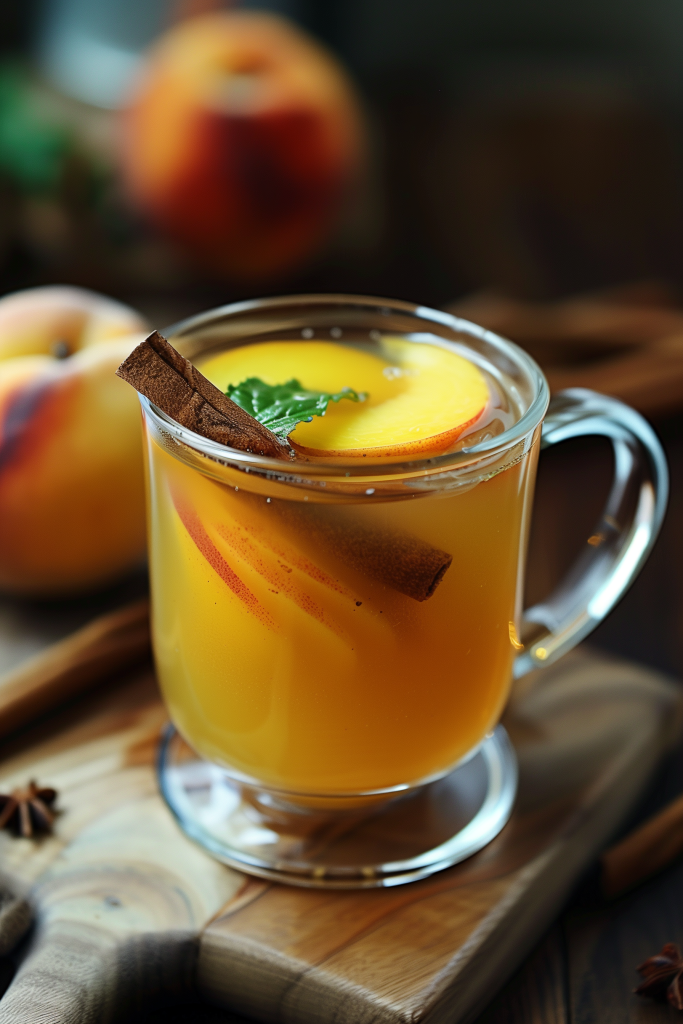 Ginger Peach Tea