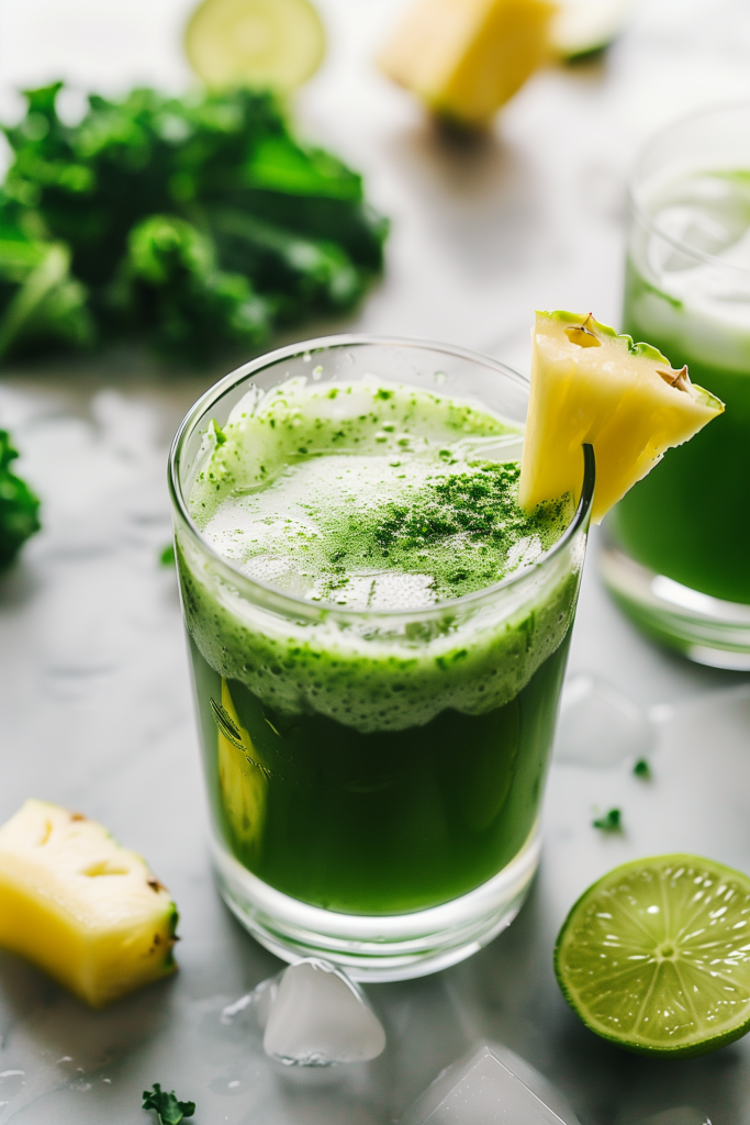 Kale Pineapple Mixer