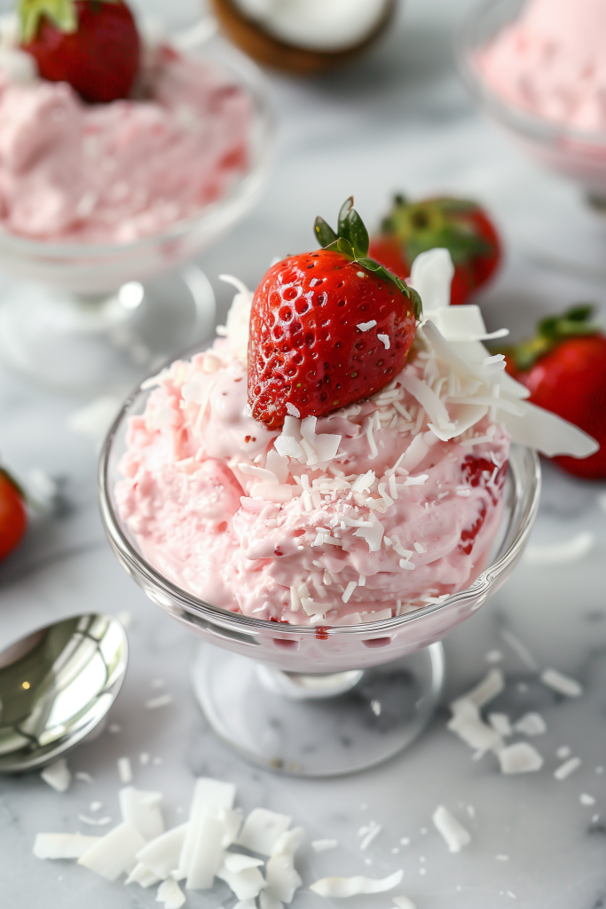 Strawberry Coconut Cream