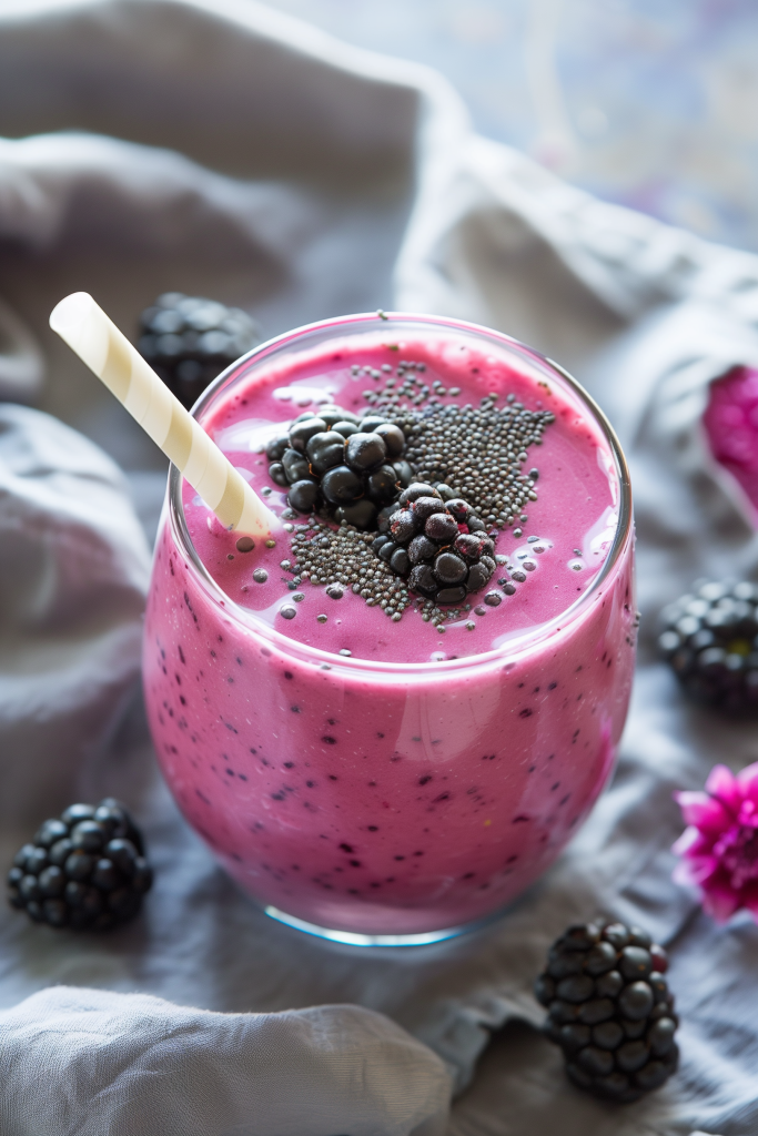 Blackberry Vanilla Smoothie
