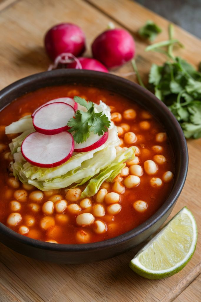 Pozole Rojo (Red Hominy Stew)