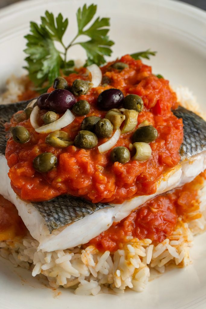 Pescado a la Veracruzana (Veracruz-Style Fish)