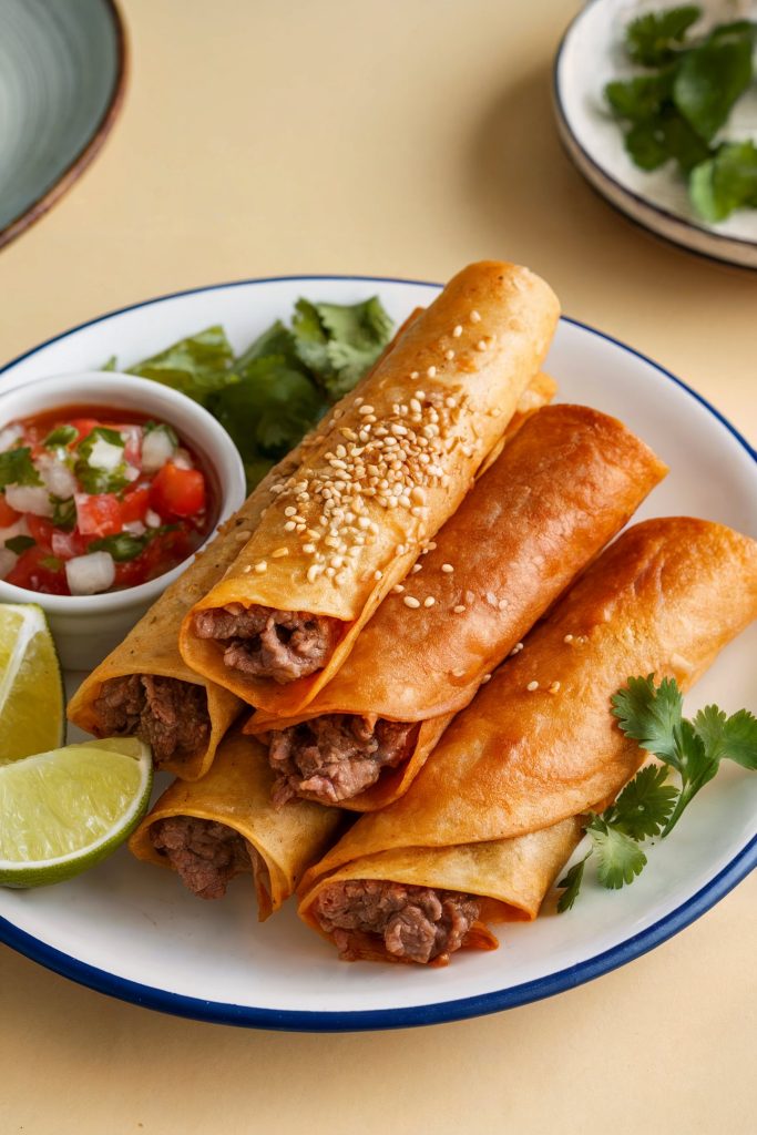 Beef Flautas