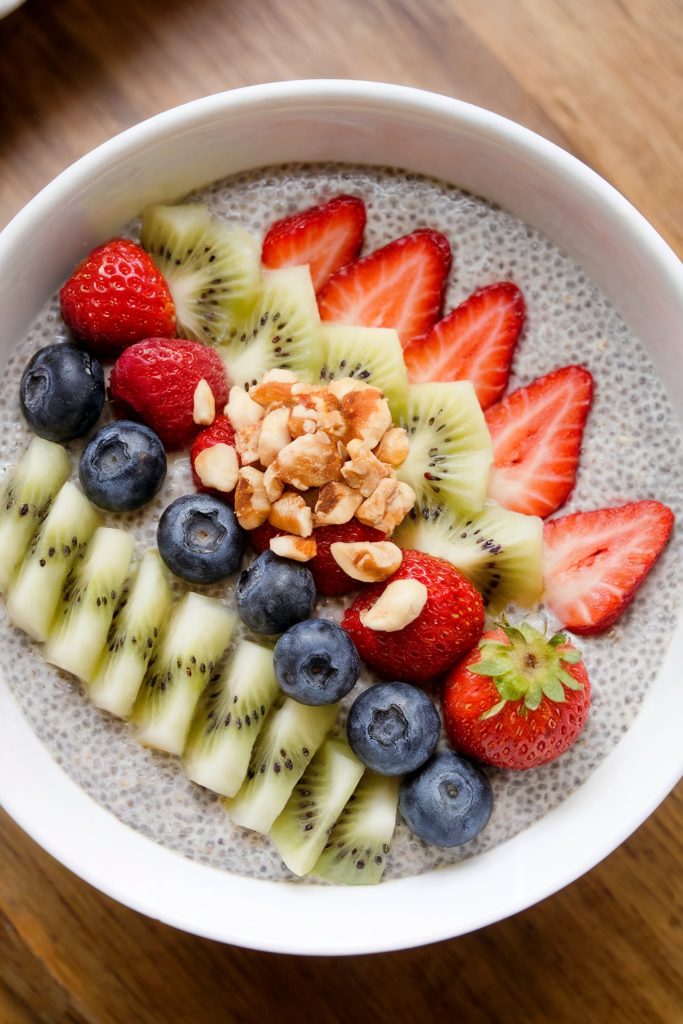 Chia Pudding with Fresh Fruits