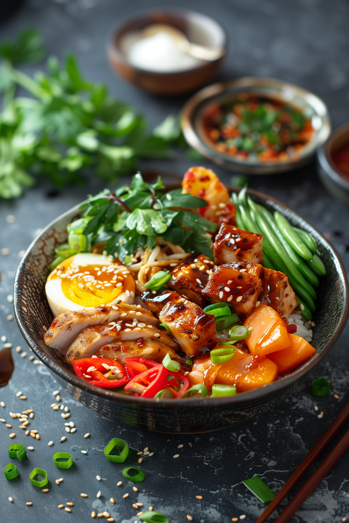Spicy Honey Soy Turkey Protein Bowl