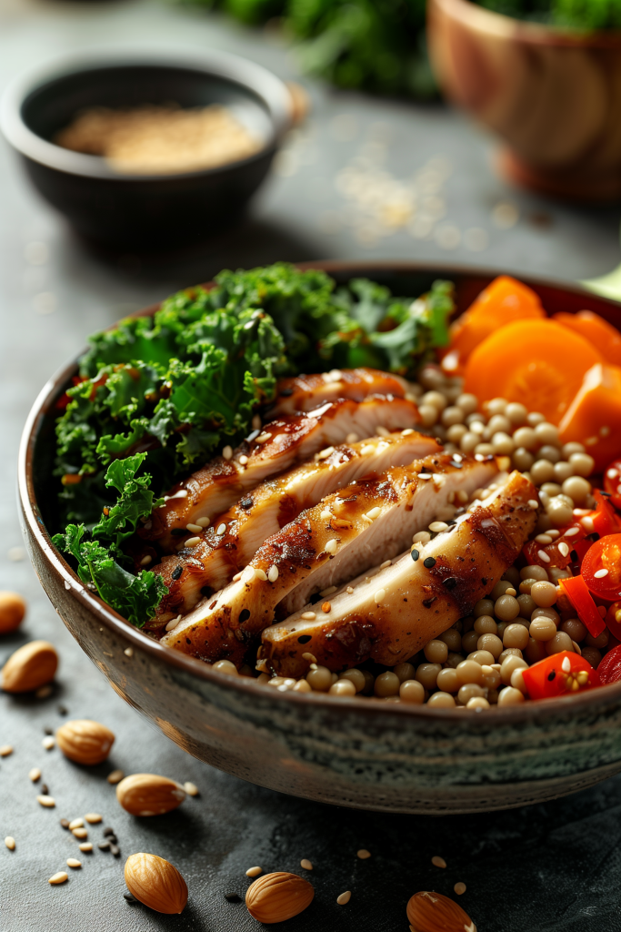 Turkey and Kale Power Bowl