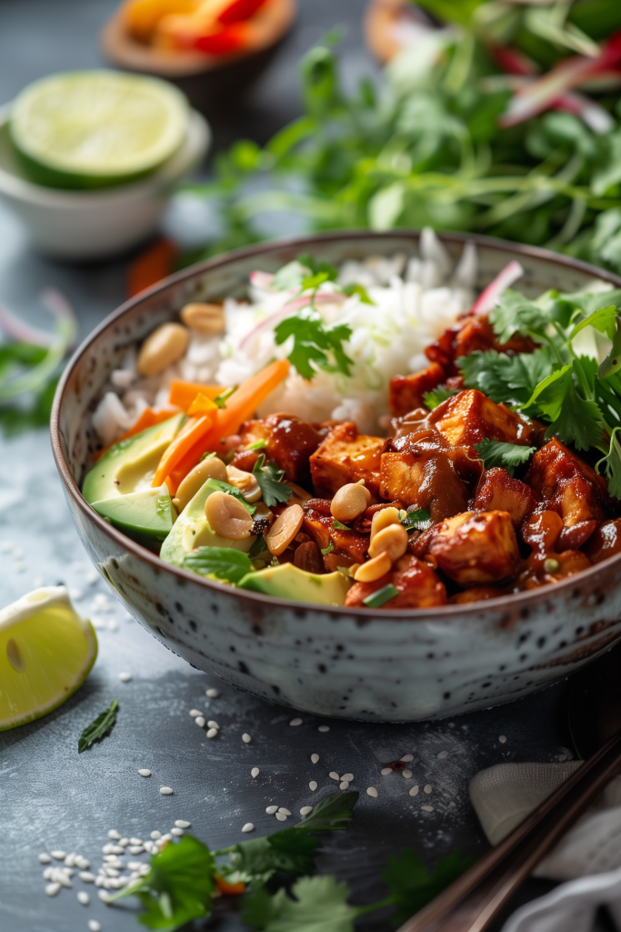BBQ Jackfruit Bowl