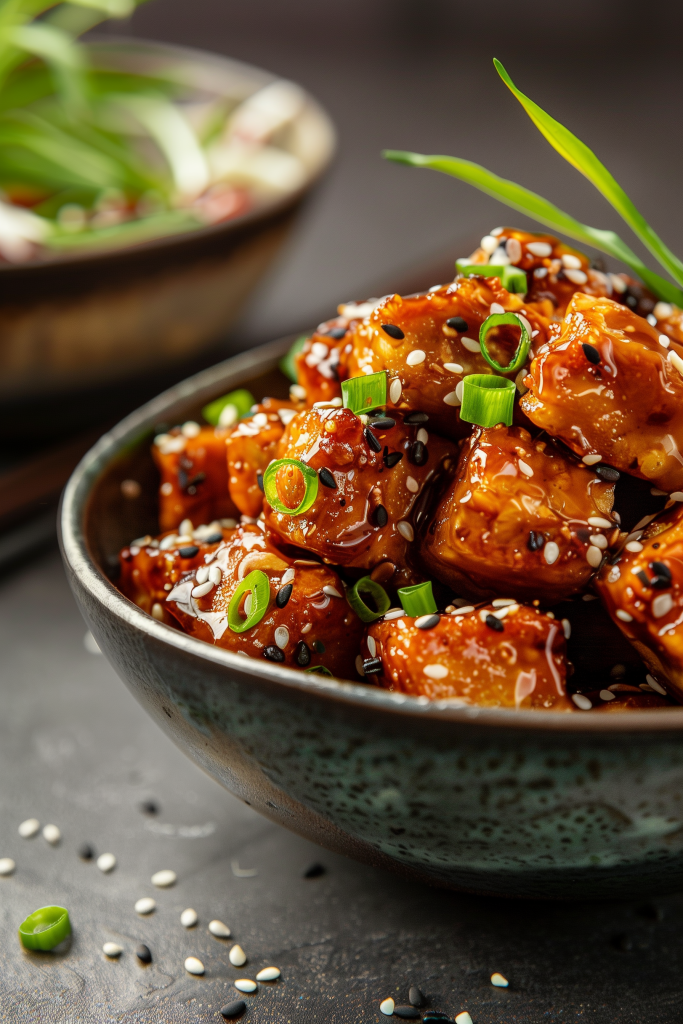 Maple Glazed Tempeh Bowl