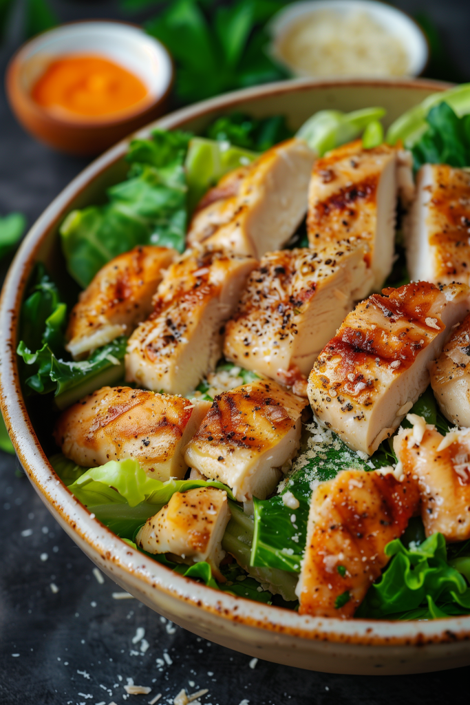 Caesar Salad Chicken Bowl