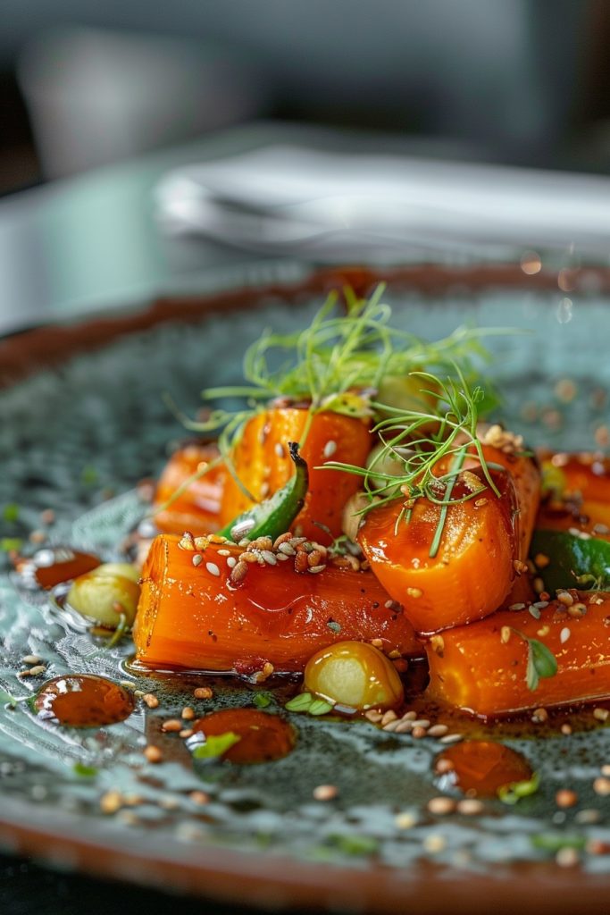 Roasted Carrots with Honey Glaze