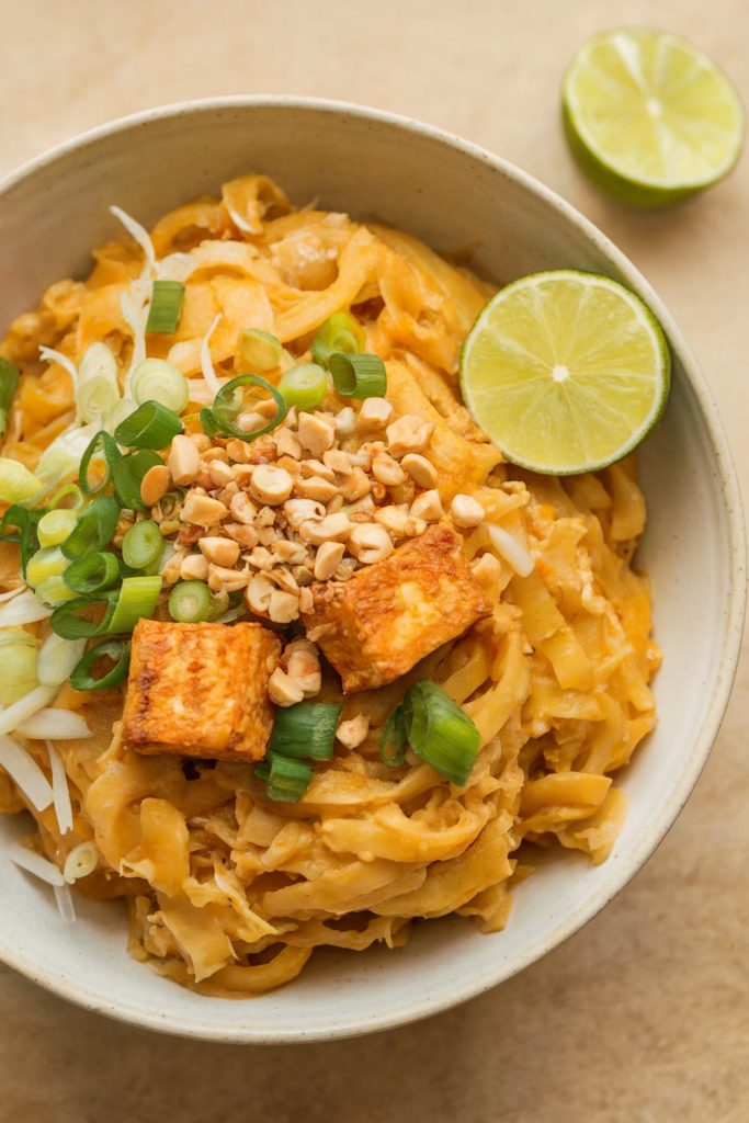 Spaghetti Squash Pad Thai