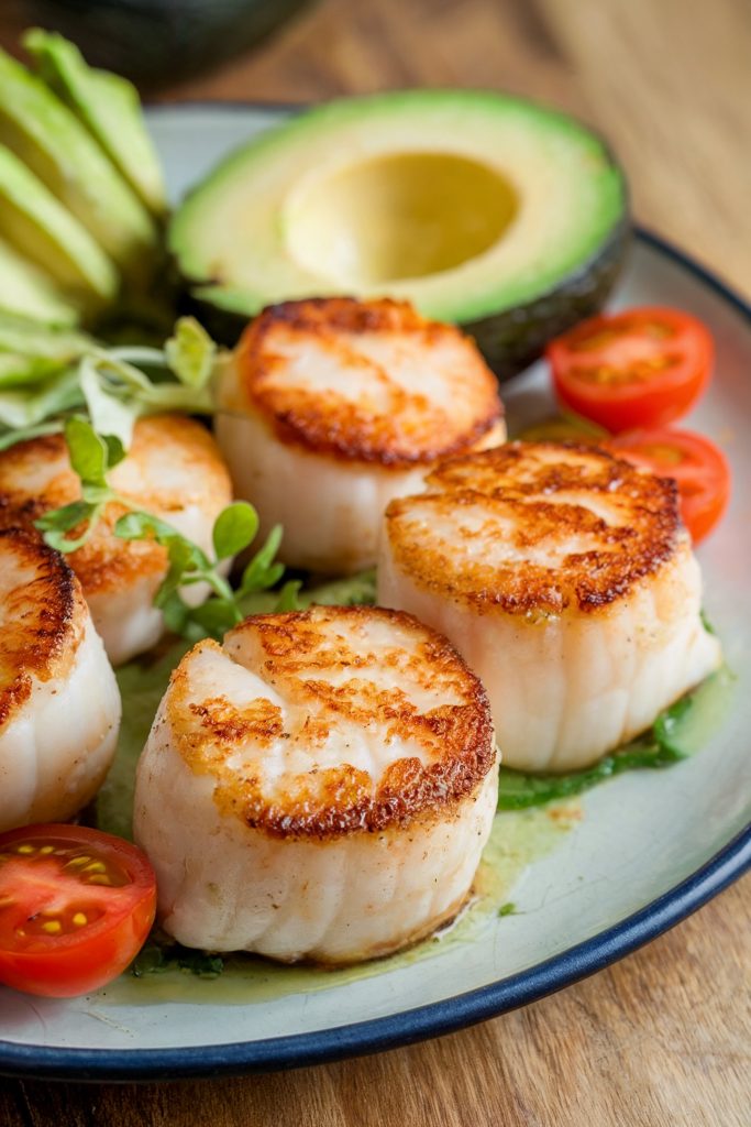 Skillet Seared Scallops