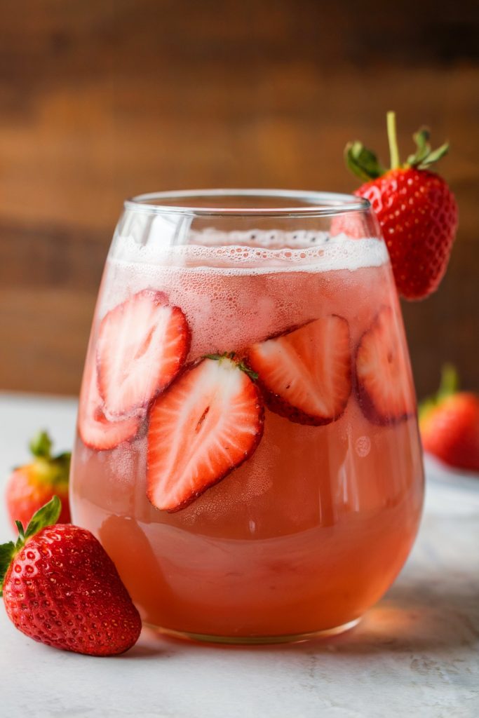 Strawberry Kombucha