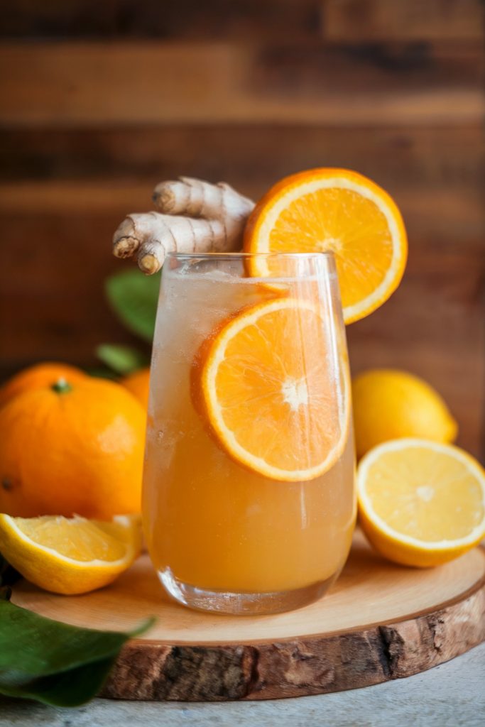 Citrus and Ginger Sparkler