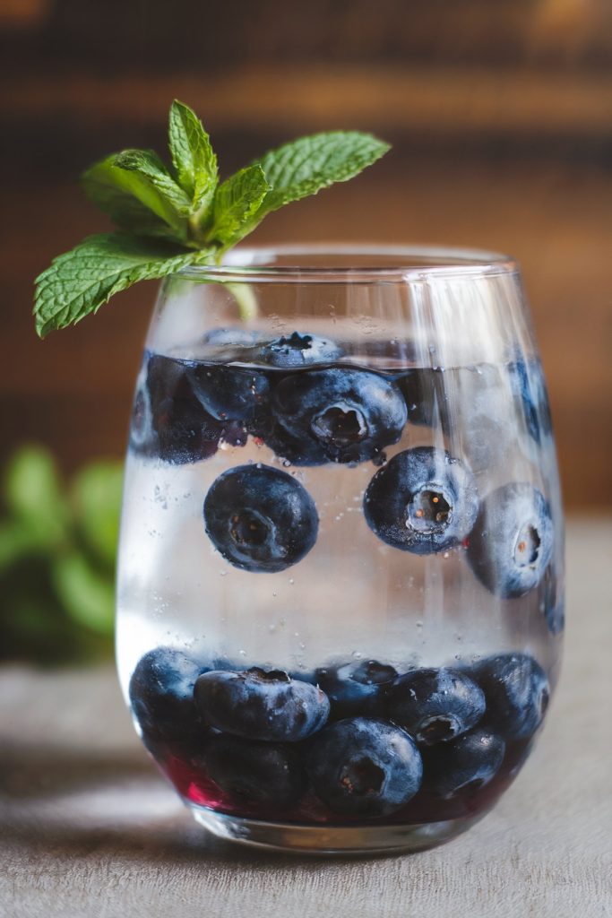 Blueberry Detox Water