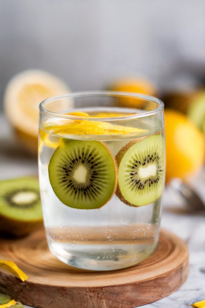 Kiwi and Lemon Zest Water