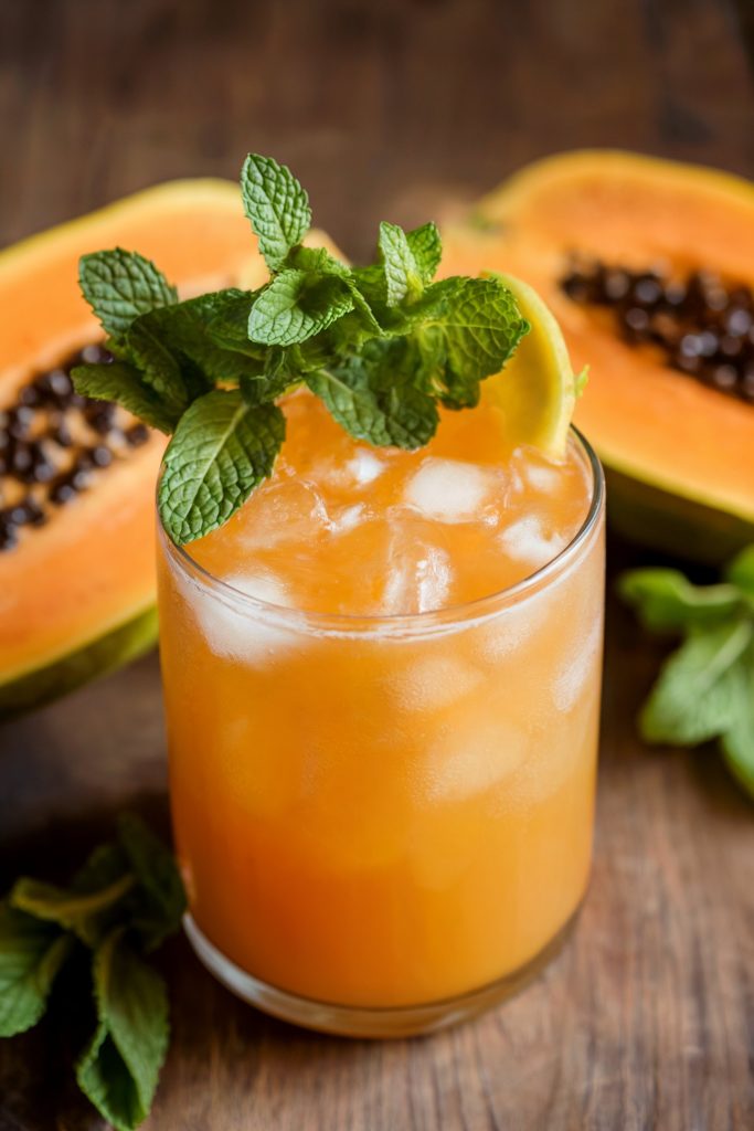 Minty Papaya Refresher