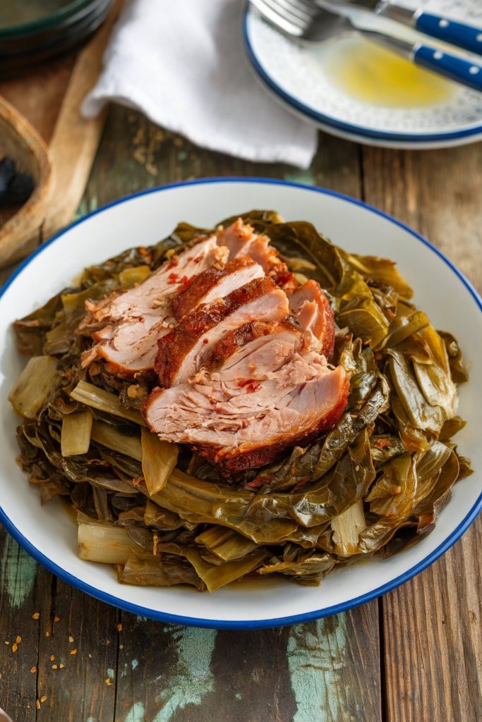 Collard Greens with Smoked Turkey